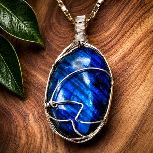 Blue Labradorite Pendant